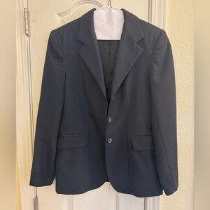 Junior Black Equestrian Jacket